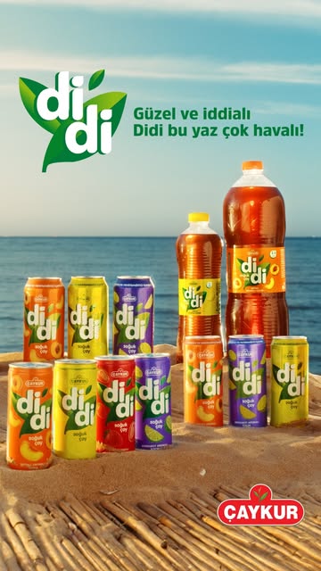 Offizielle türkische didi-Sommerkampagne am Meer
